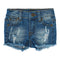Destructed Denim Short - Denny's