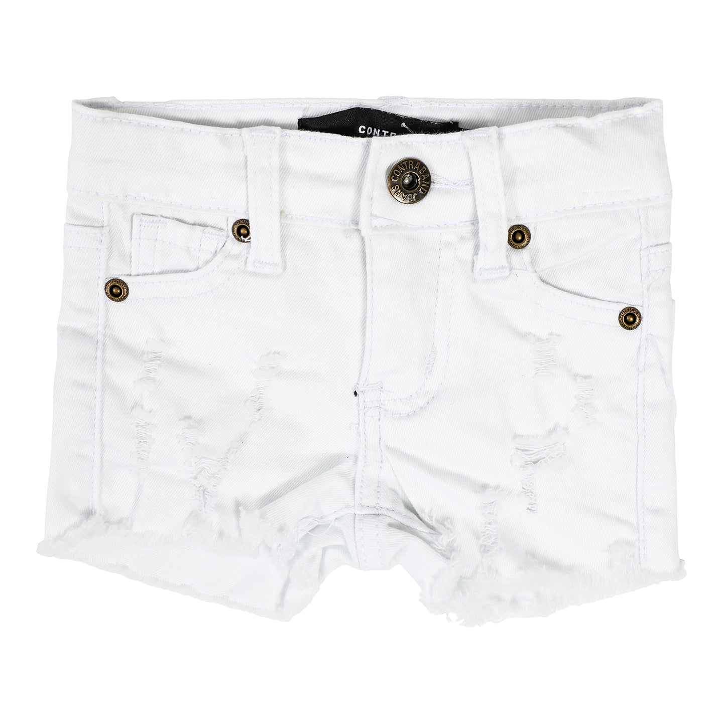 Destructed Denim Short - Denny's