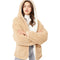 Reversible Fuzzy Hooded Jacket - Denny's