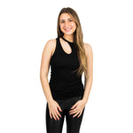 Ribbed Cut Out Tank - Denny's