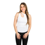 Ribbed Cut Out Tank - Denny's