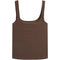 Ribbed Square Neck Tank - Denny's