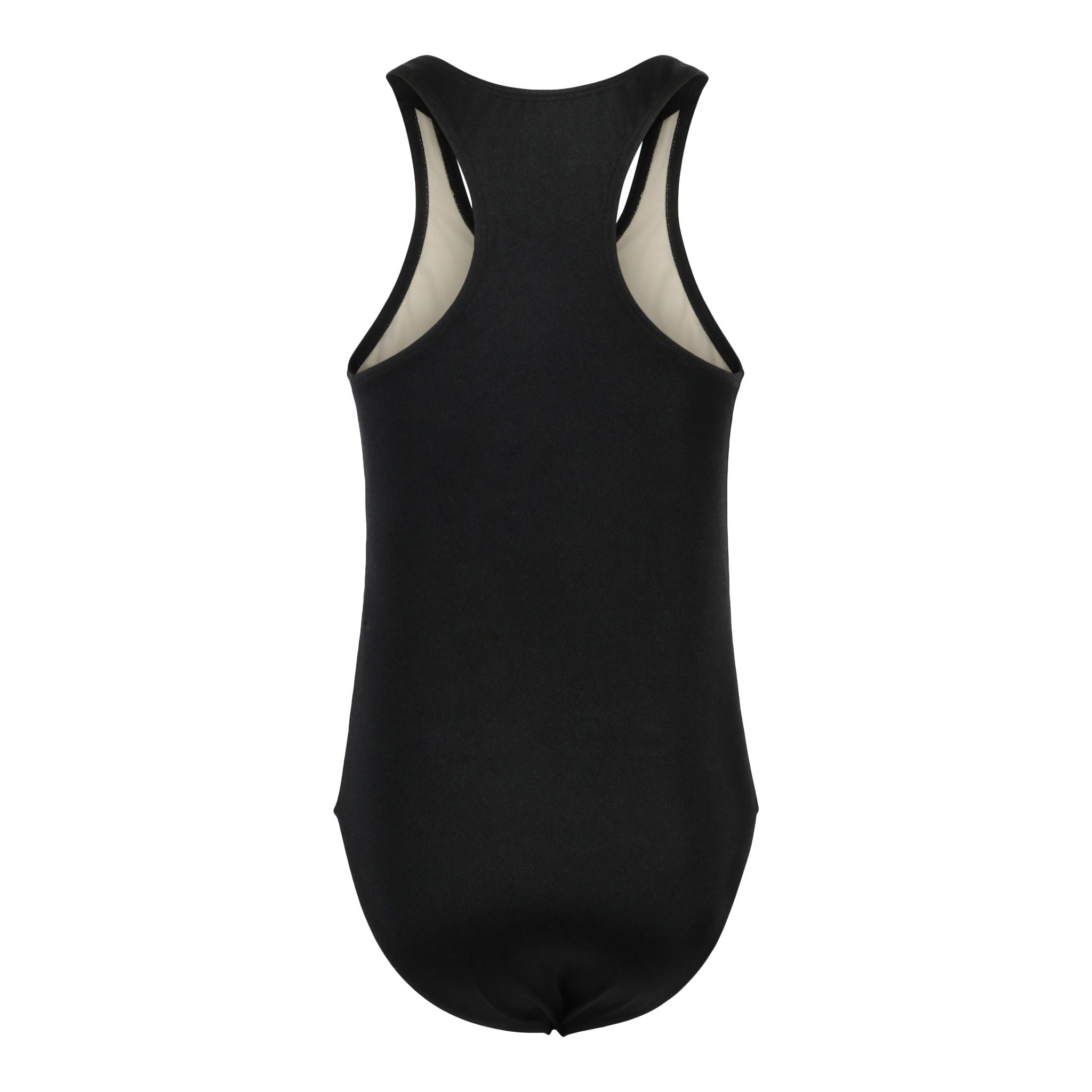 1pc White Open Heart Bathing Suit - Denny's