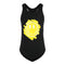 1pc Yellow Smiley Bathing Suit - Denny's