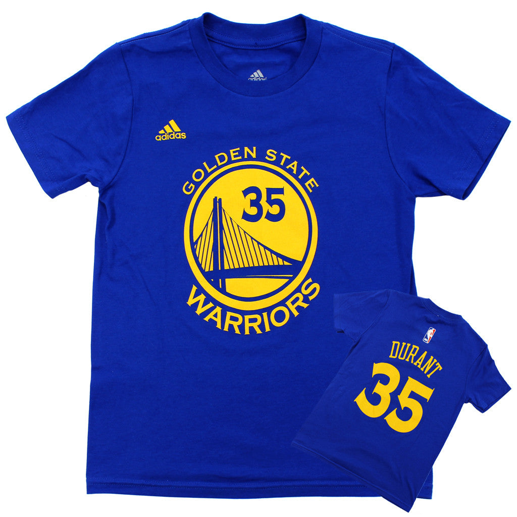 Durant Warriors Name & Number Tee - Denny's