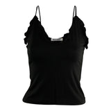 Ruffle Tank Top - Denny's