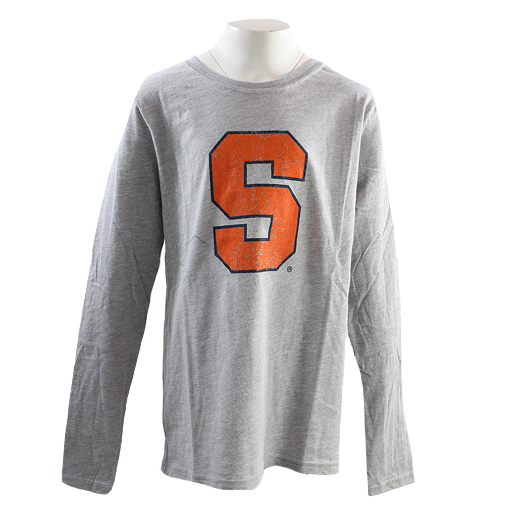 Syracuse Long Sleeve Distressed Team Logo Tee - Denny's