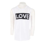 Sleeveless Tank Cut Neck with Sequin Love - Denny's