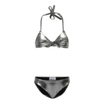 2pc Metallic Knot Bikini - Denny's