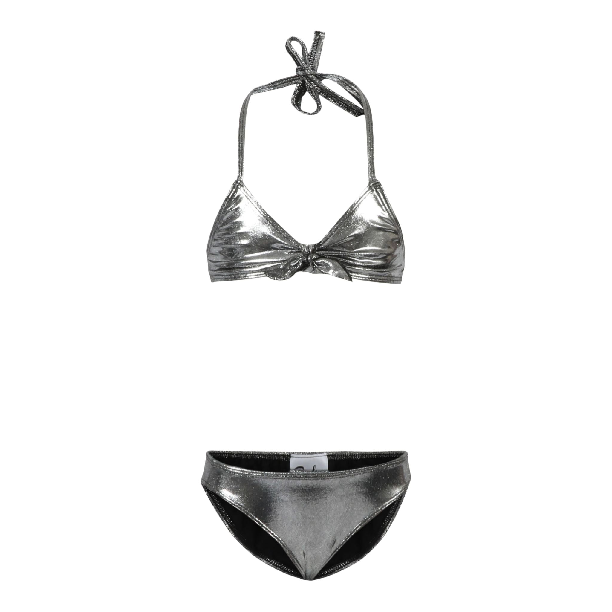 2pc Metallic Knot Bikini - Denny's