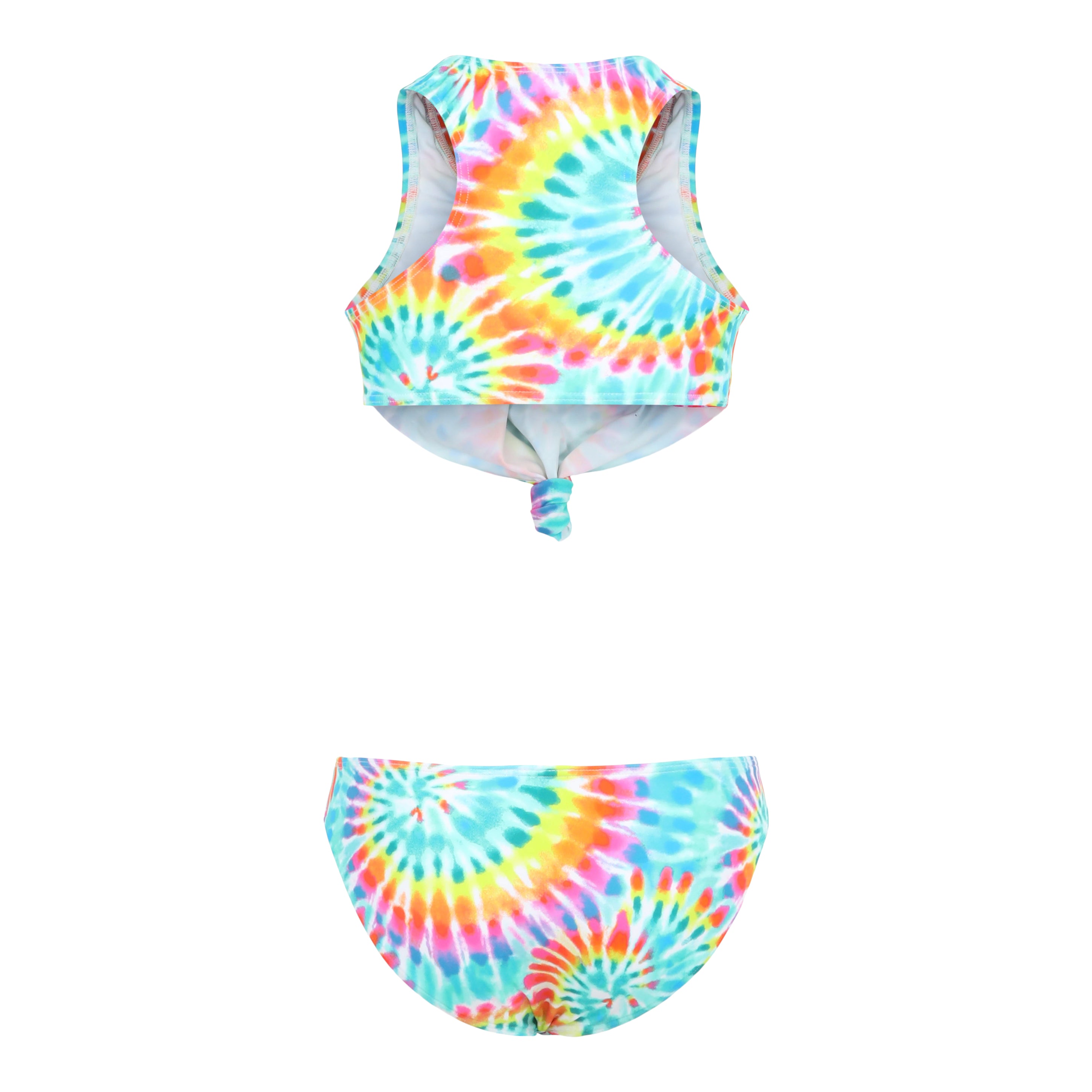 2pc Tie Dye Knotted Bikini - Denny's