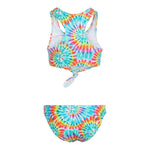 2pc Tie Dye Knotted Bikini - Denny's