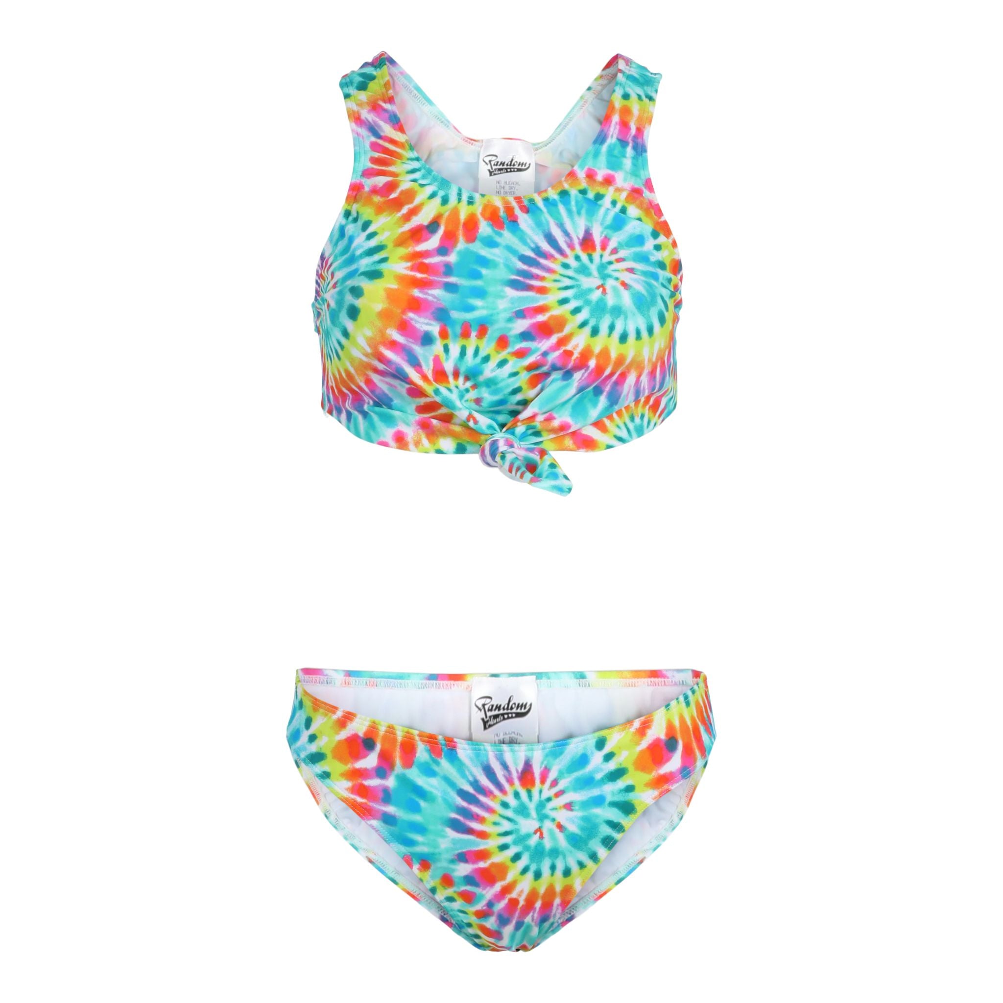 2pc Tie Dye Knotted Bikini - Denny's