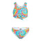 2pc Tie Dye Knotted Bikini - Denny's