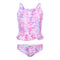 2pc Allover Stones Printed Peplum Tankini - Denny's