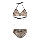 2pc Stud Leopard Bikini - Denny's