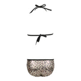 2pc Stud Leopard Bikini - Denny's