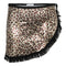 Fringe Leopard Coverup Skirt - Denny's