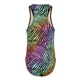 Zebra Tie Dye 1pc Mesh Bathing Suit - Denny's