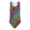 Zebra Tie Dye 1pc Mesh Bathing Suit - Denny's