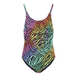 1pc Zebra Fringe Swimsuit - Denny's