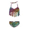 2pc Fringe Zebra Bikini - Denny's