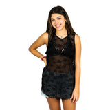 Mesh Star Cover Up - Denny's