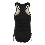 1pc Cinch Sides Bathing Suit - Denny's