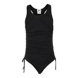 1pc Cinch Sides Bathing Suit - Denny's
