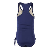 1pc Cinch Sides Bathing Suit - Denny's