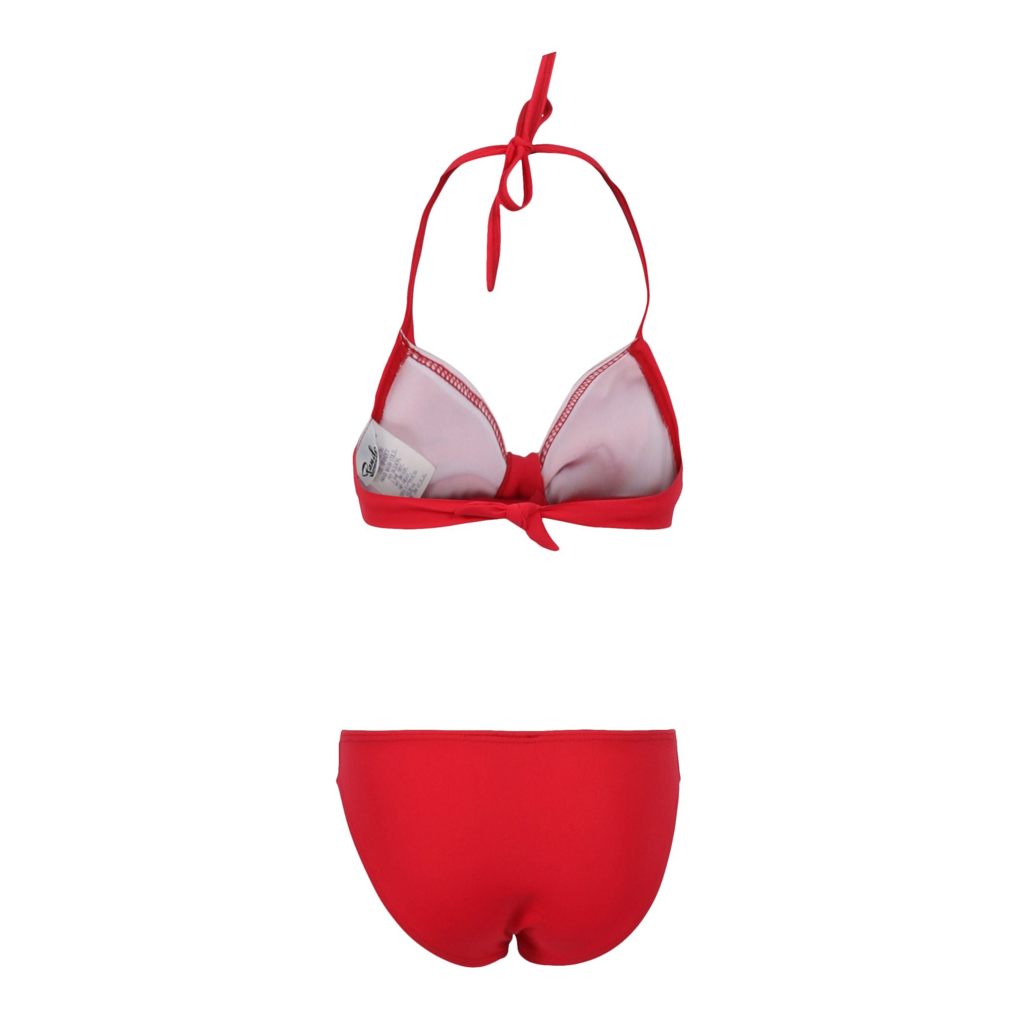 2pc Ribbed Tie Triangle Bikini - Denny's