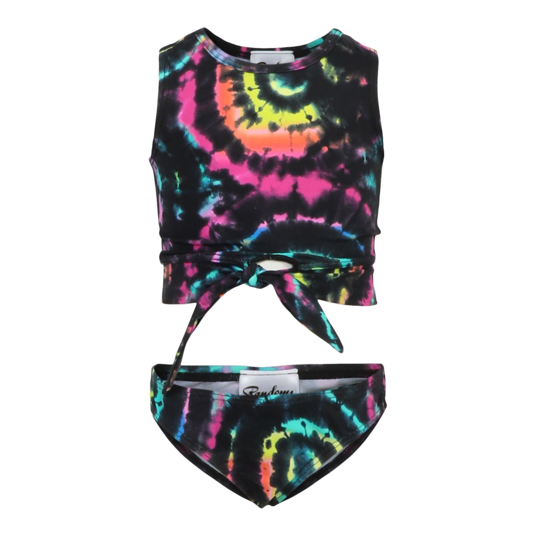 2pc Circle Tie Dye Tankini - Denny's