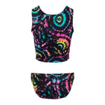 2pc Circle Tie Dye Tankini - Denny's