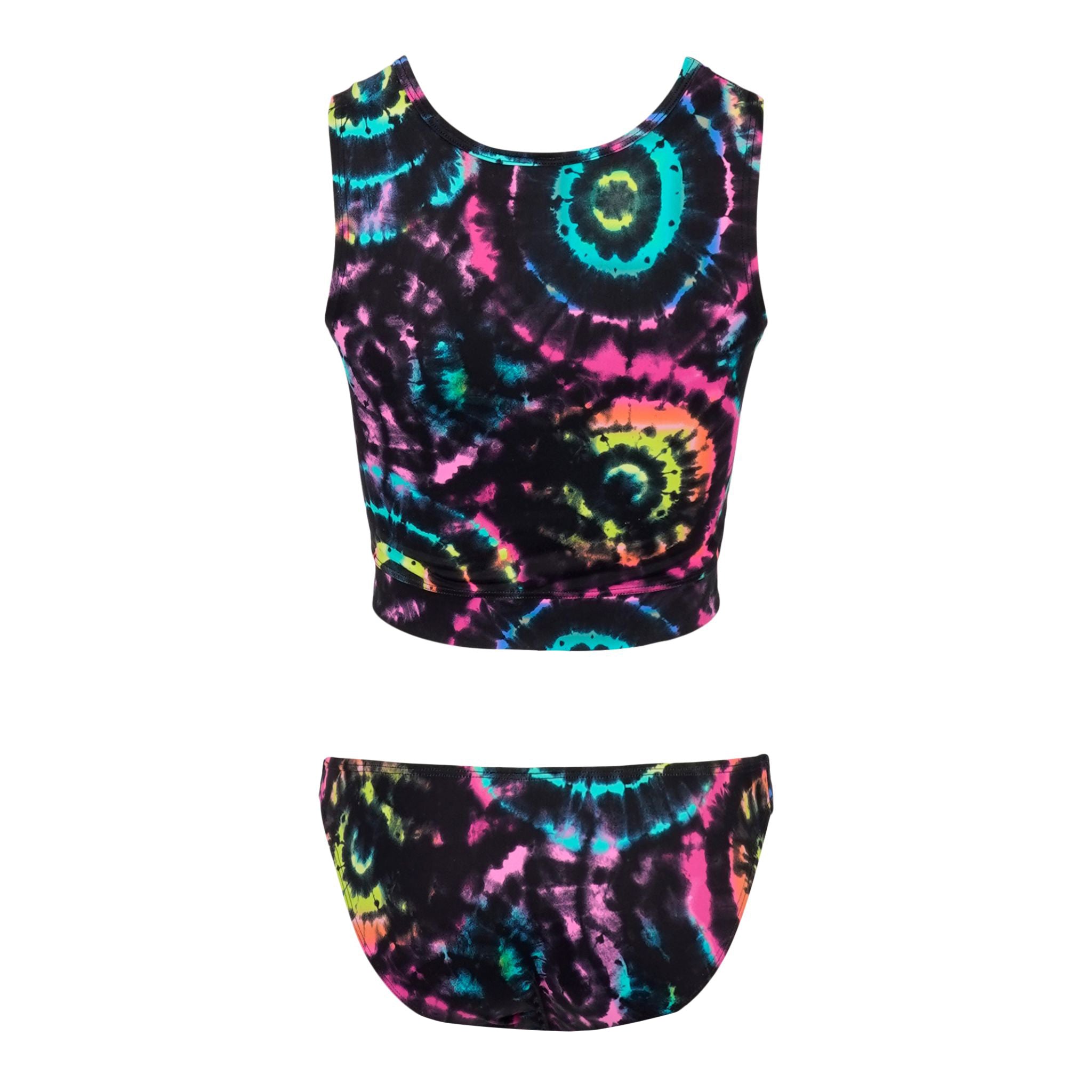 2pc Circle Tie Dye Tankini - Denny's