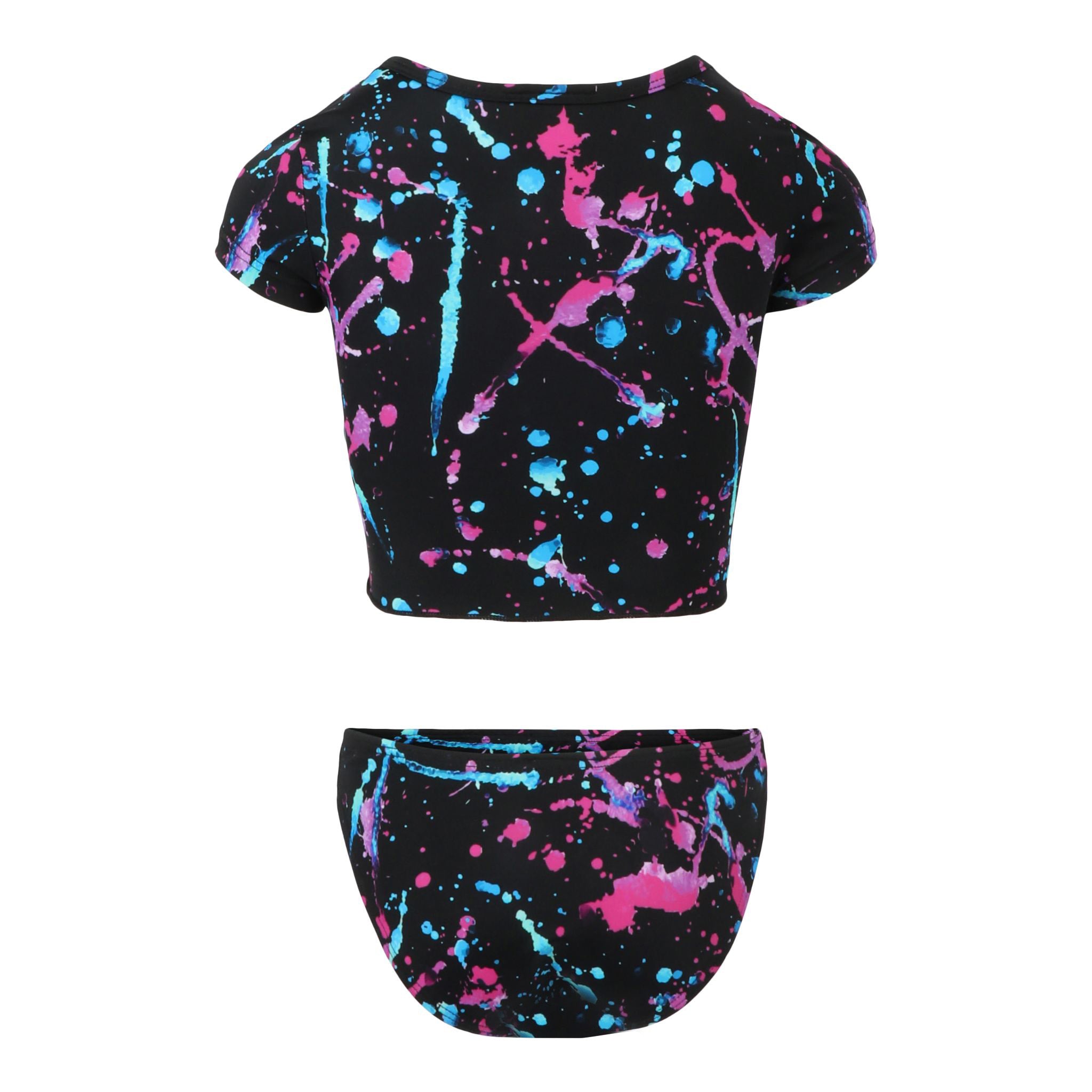 2pc Splatter Rashgard Bikini - Denny's