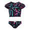 2pc Splatter Rashgard Bikini - Denny's