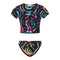Circle Tie Dye Rashguard Set - Denny's
