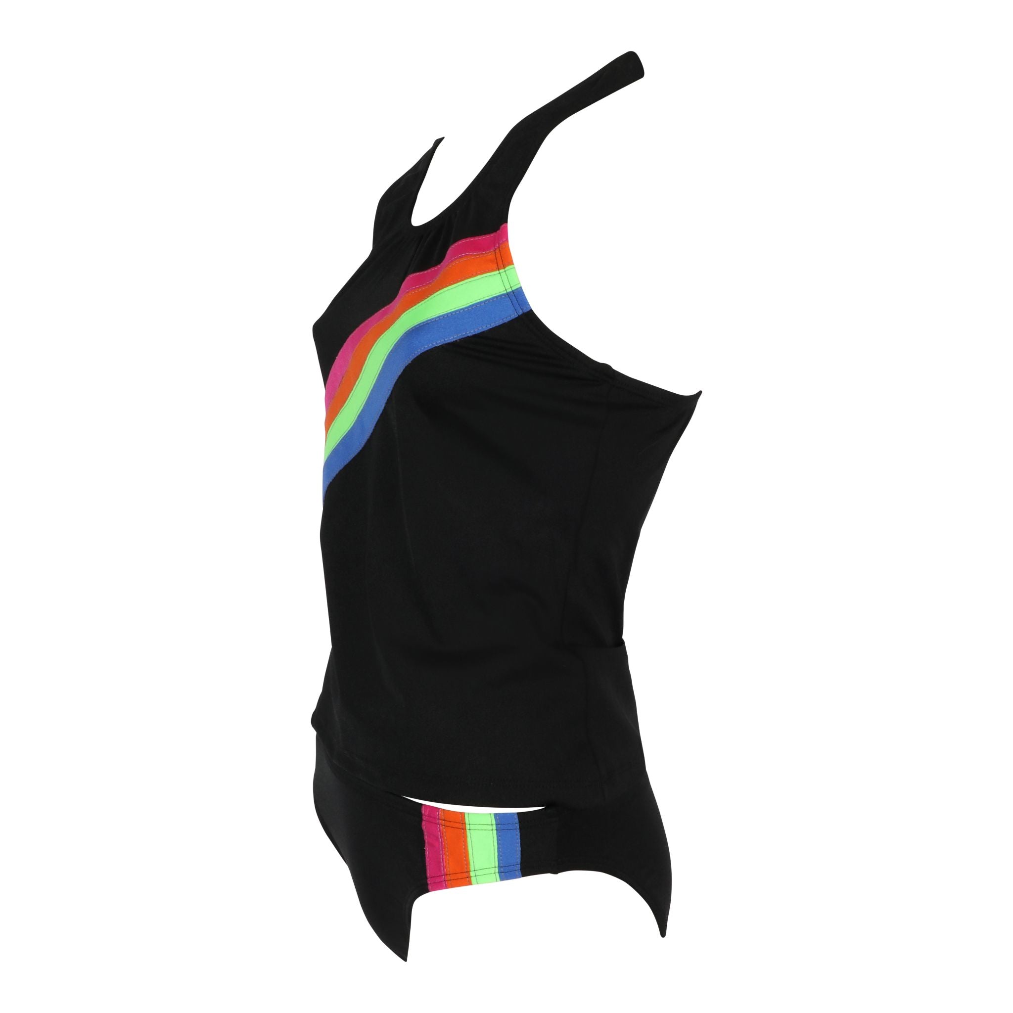 2pc Rainbow Stripe Tankini - Denny's