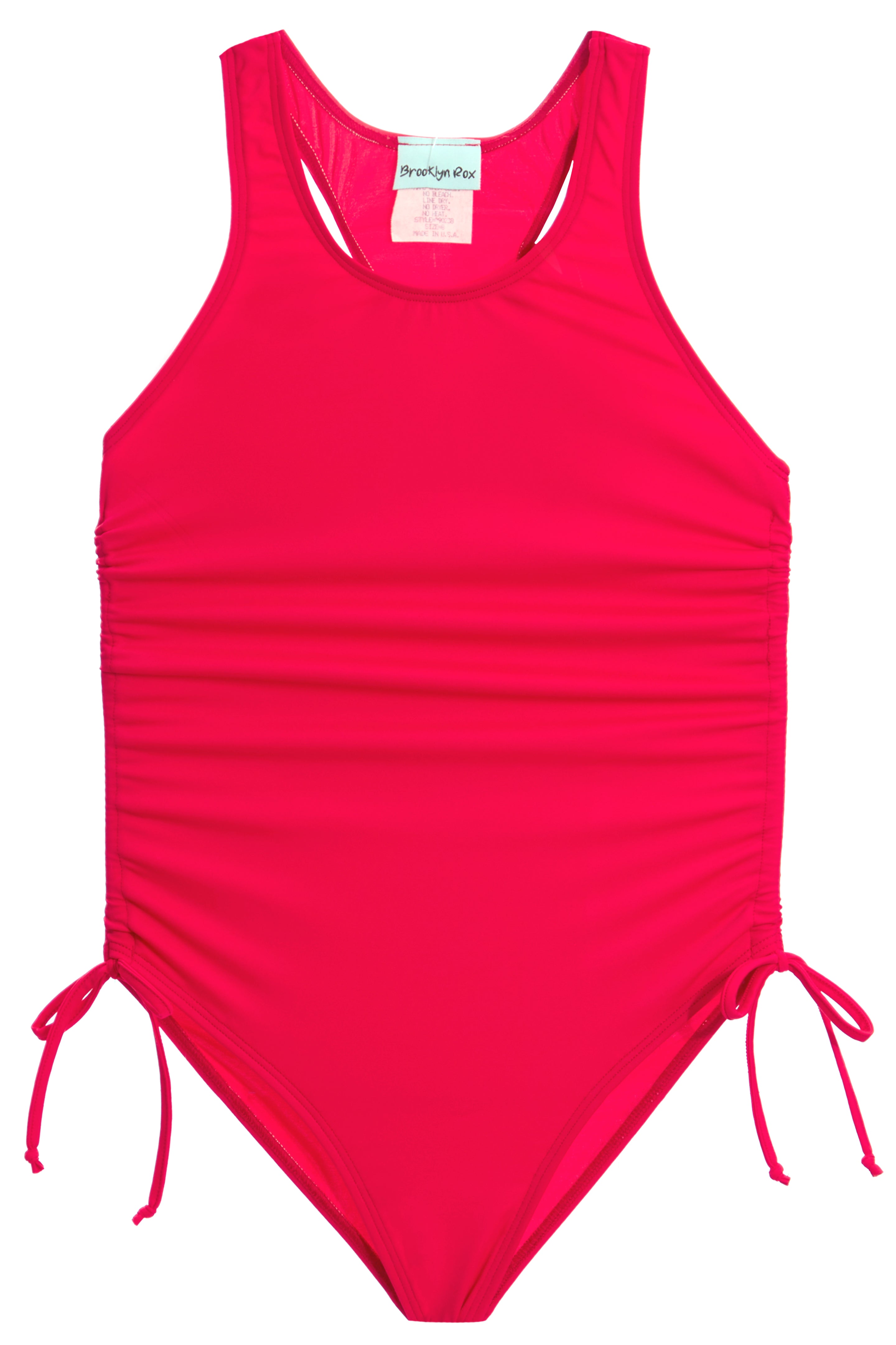 1pc Cinch Sides Bathing Suit - Denny's