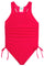 1pc Cinch Sides Bathing Suit - Denny's