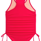 1pc Cinch Sides Bathing Suit - Denny's