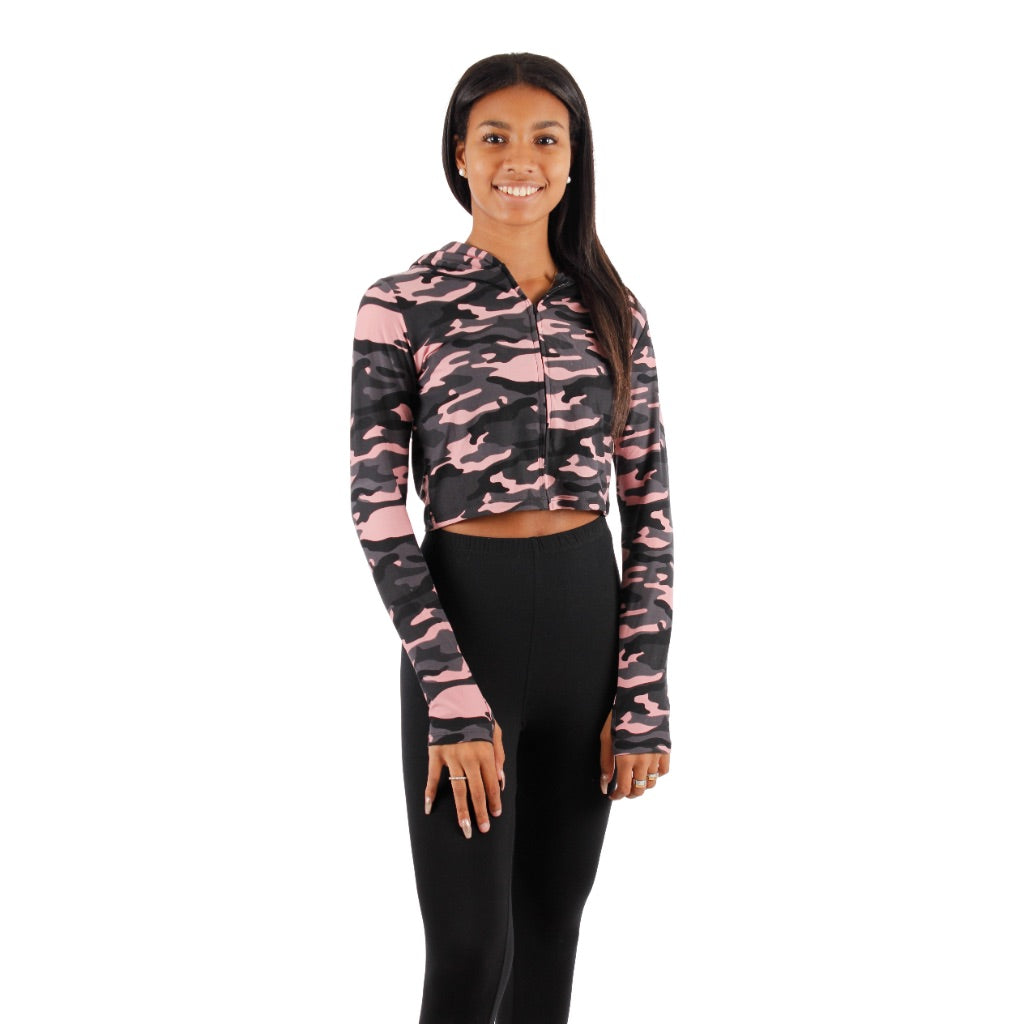 Yummy Camo Zip Hoody - Denny's