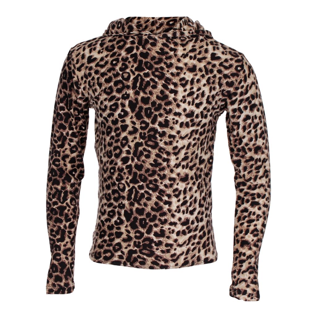 Animal Print Hoodie - Denny's