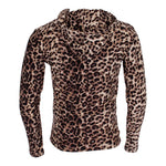 Animal Print Hoodie - Denny's