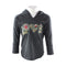 Hoody Charcoal with Love - Denny's