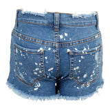 Bleach Short With Pockets Hanging Out - Denny's