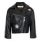 Biker Jacket with Sequin Stars - Denny's