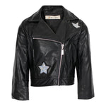 Biker Jacket with Sequin Stars - Denny's