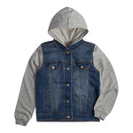 Hooded Denim Trucker Jacket - Denny's