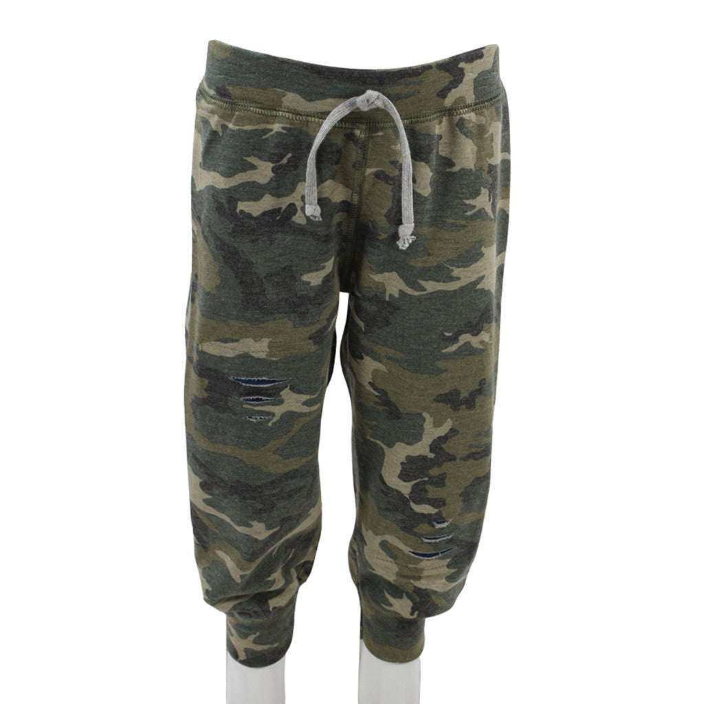 Camo Sweatpant Distressed - Denny's